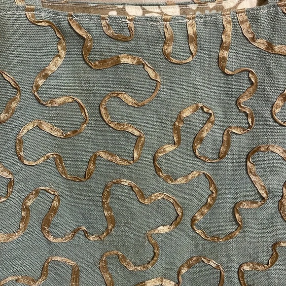 Boho fabric canvas 2 way reversible bag big size lots of room floral w/ pockets - Picture 8 of 13